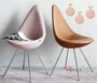 Ghế thả nước DROP CHAIR góc sắc nét Ghế Bắc Âu thiết kế ghế trứng mô hình nhà bán hàng nội thất văn phòng - Đồ nội thất thiết kế ghế sopha