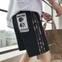 Mùa hè ins siêu lửa quần short nam quần Hàn Quốc phiên bản của xu hướng của gió hoang dã hoang dã năm quần ulzzang ống túm bộ quần áo thể thao nam