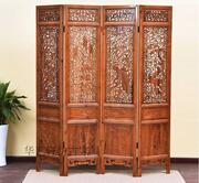 Ming và Qing đồ nội thất cổ Trung Quốc cổ điển rắn gỗ chạm khắc màn hình gấp màn hình màn hình ghế treo màn hình cửa gỗ cửa sổ lưới