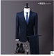 Bộ đồ công sở phù hợp với doanh nhân phù hợp với bộ đồ Slim Phiên bản Hàn Quốc của trang phục chính thức Váy cưới chuyên nghiệp - Suit phù hợp