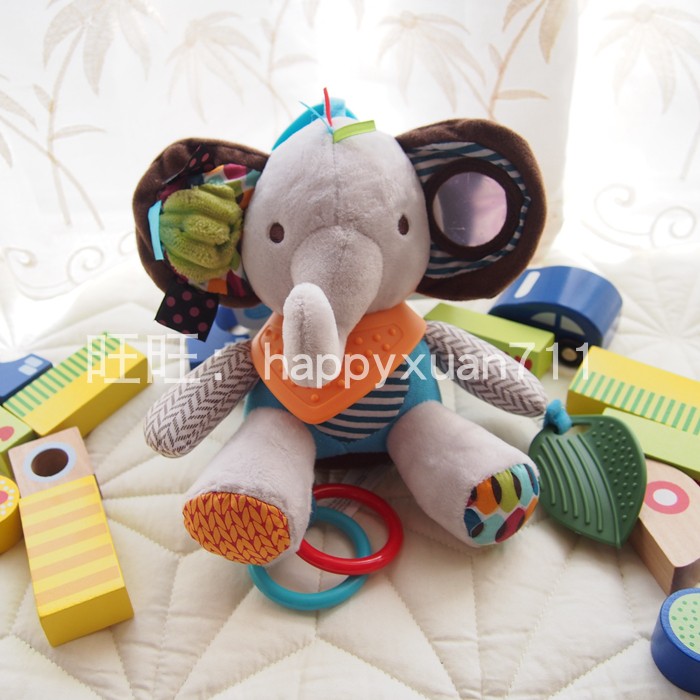 SKK Elephant Bed Hangerfree shipping recommend SKKBABY lovely animal bell Bao Baoche Bed hanging Gutta percha Toys