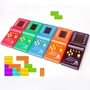 Màn hình lớn cổ điển hoài cổ Tetris giao diện điều khiển trò chơi cầm tay trò chơi nhỏ điều khiển đồ chơi giáo dục - Bảng điều khiển trò chơi di động máy chơi game điện tử 4 nút hdmi tay cầm không dây