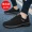 Mùa đông 2018 phiên bản Hàn Quốc của xu hướng giày nam thể thao hoang dã Giày vải nam giản dị cộng với giày nhung cotton chạy giày thủy triều giày thể thao gucci