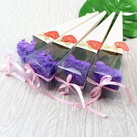 Подарочная коробка гвоздика (фиолетовый)