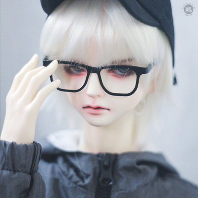 taobao agent Lazy baby BJD wig 643 -point Uncle SD doll boy daily good anti -tie short hair white black bad teenager hair
