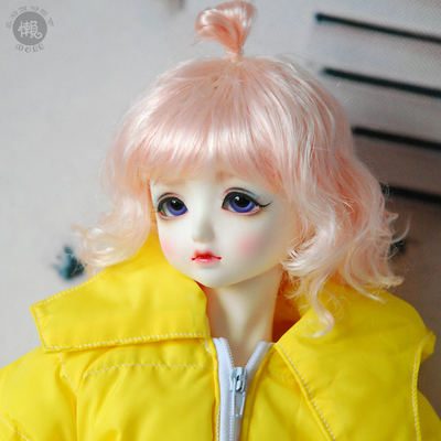 taobao agent BJD doll SD doll female baby wig 3468 points giant baby cute ball head bangs curls like Ma Hai Mao