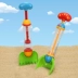 Mùa hè bãi biển bơi bé cốc đồ chơi để chơi với xẻng cát đồ chơi súng nước phù hợp với bé chơi trong phun nước Đồ chơi bằng gỗ