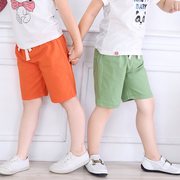 Trẻ em của ống túm 9 chàng trai nửa quần short 10 mùa hè 12 quần áo trẻ em 7-13 tuổi cậu bé thể thao quần 11