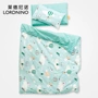 Ba mảnh bông chăn vườn ươm trẻ em chợp mắt bộ đồ giường bông giường baby công viên chứa lõi Liu Jiantao mùa đông - Bộ đồ giường trẻ em 	drap giường cho bé trai