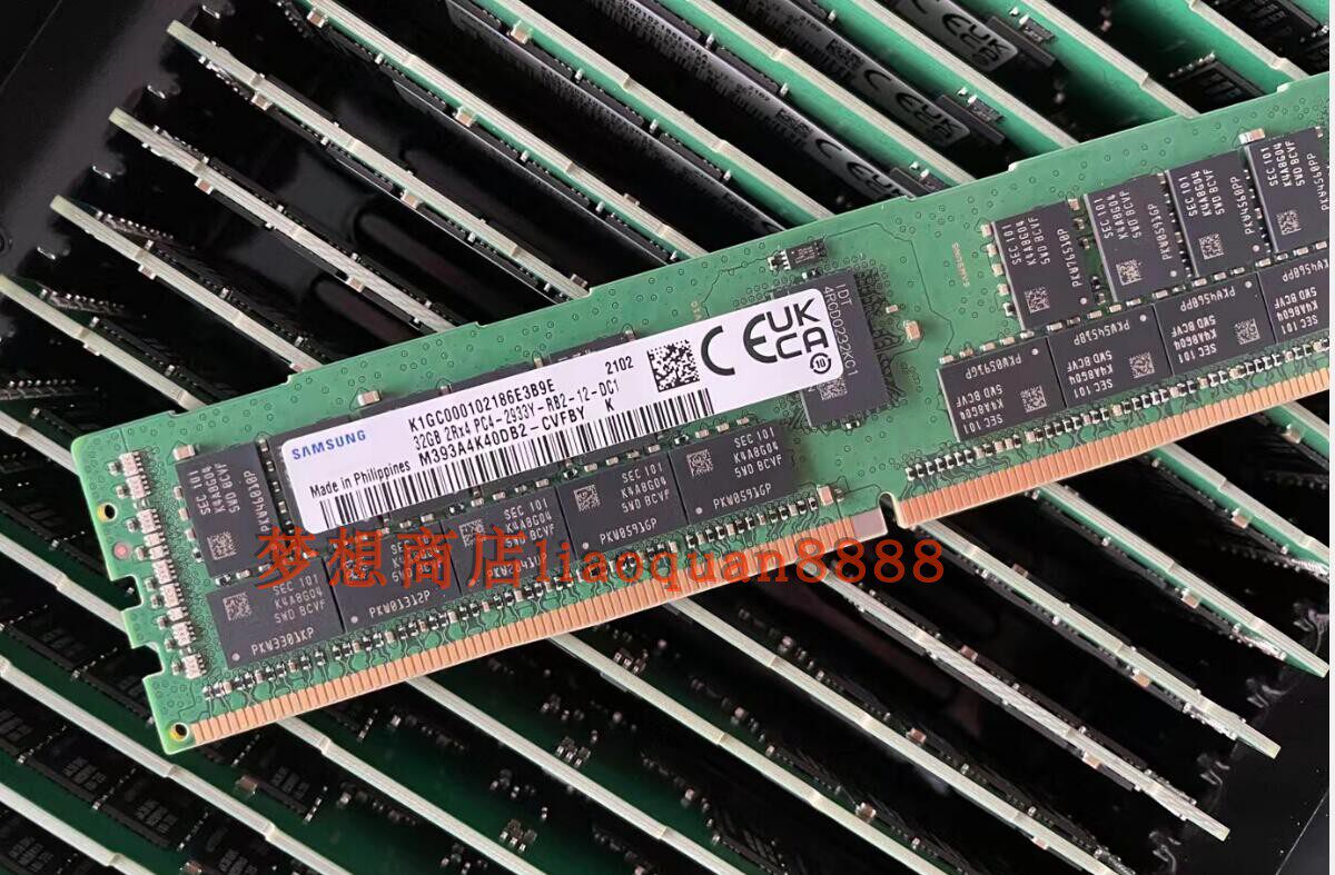 三星 32GB 2RX4 PC4-2933Y-RB2-12-DC1 M393A4K40DB2-CVFBY 内存-淘宝网