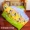 Nap chăn bông ba mảnh giường giường trẻ em bông phim hoạt hình bé bông bông chính hãng Sáu mẫu giáo - Bộ đồ giường trẻ em