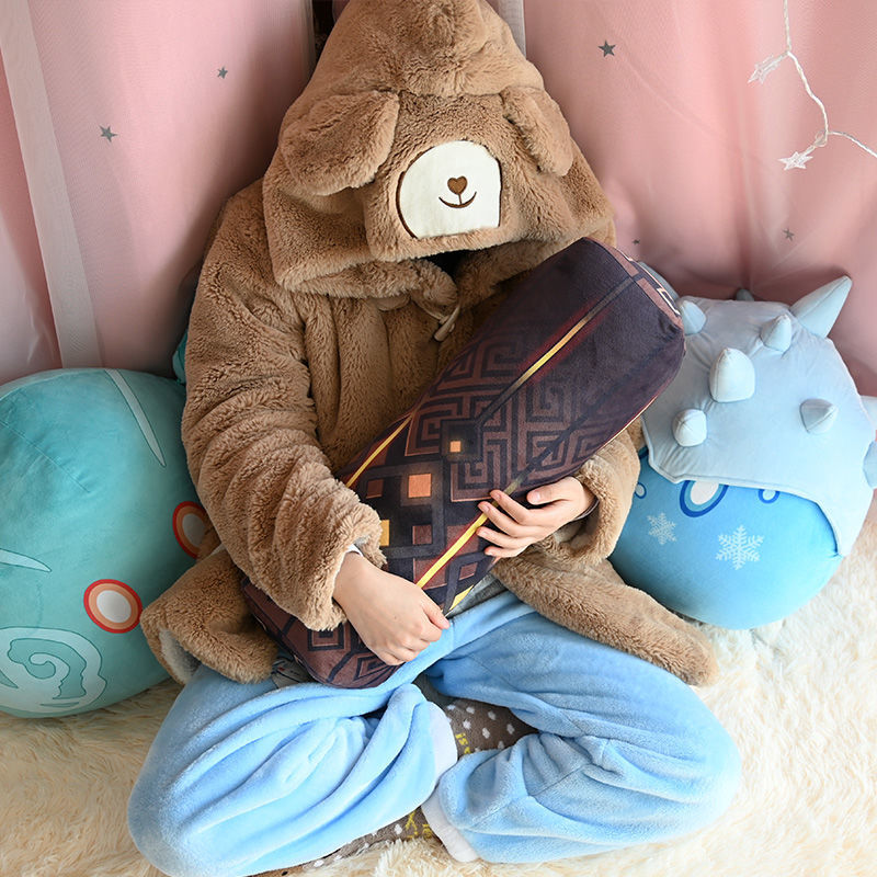 Zhong LiSteamed bread Club quadratic element Animation surrounding primary god Zhong Li walnut Pillow Cushion moment Fine timely rain Kori Slim
