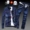 Áo khoác nam mùa xuân và mùa thu mới 2019 cho nam phiên bản Hàn Quốc của áo khoác denim một bộ quần áo xu hướng Quần áo khoác mỏng - Áo khoác