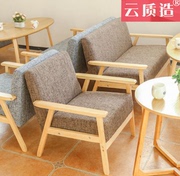 Trang chủ hiện đại sofa văn phòng Sofa mini kinh doanh văn phòng kính cường lực sofa đơn - FnB Furniture