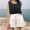 2018 mùa hè mới Hàn Quốc phiên bản của lỏng đơn giản màu rắn bên trong vest sling nữ sinh viên mặc áo vest