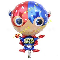 Импортный воздушный шар, детский макет для детского сада, Супермен, США, подарок на день рождения