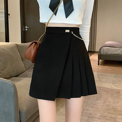 taobao agent Autumn sexy pleated skirt, 2023 collection, high waist, A-line