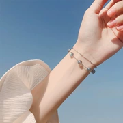 HNUG JI 人 bracelet Vòng tay opal pha lê tự nhiên nữ thiết kế giao thông ý nghĩa của bạn gái nhỏ và nhẹ sang trọng - Vòng đeo tay Clasp
