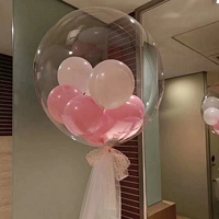 Макет, украшение, прозрачный воздушный шар, праздничнные шарики, популярно в интернете