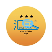 Hui Pong Sanxing Table Tennis Новые материалы 40+ тренировочный мяч белый желтый