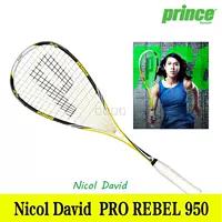 Prince PRINCE chuyên nghiệp đầy đủ carbon nam và vợt squash PRO REBEL 950 Nicol David vợt tennis cho người mới tập