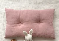 Детская специальная подушка розовая