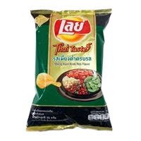 Тайский стиль горячий и кислый аромат аромата картофельные чипсы 50 г/5 мешков бесплатно доставка
