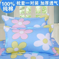 Chần bông áo gối 48 74cm dày đơn bông gối gối da gói zippered vận chuyển một cặp - Gối trường hợp gối lông vũ