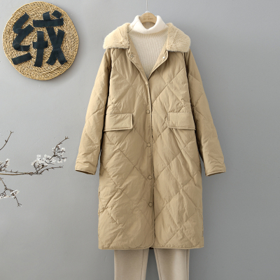 taobao agent Winter light and thin long down jacket, 2023, mid-length