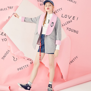 Lecho 2018 mùa thu và mùa đông của phụ nữ triều Hàn Quốc phiên bản của áo len nữ thời trang mềm chị ngắn áo len