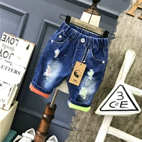 Летняя одежда, джинсовая юбка, шорты, детские тонкие штаны для мальчиков, сезон 2021