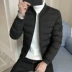 Áo khoác cotton nam phiên bản Hàn Quốc của áo khoác cotton dày mỏng 2018 mùa đông mới xuống quần short cotton ngắn giản dị áo jacket nam Đồng phục bóng chày