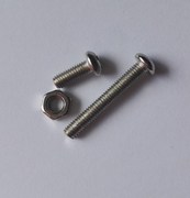 Thép carbon Phillips đầu tròn vít Nut Bolt M3 fastener Phụ kiện lắp đặt thợ hàn tại chỗ - Chốt