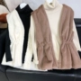 Tình yêu lớn lông chồn gõ thoải mái cảm thấy áo vest nữ mùa thu đông 0,48kg shop thời trang nữ