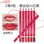 Son môi chính hãng Flamingo Lip liner nhựa màu đỏ nude Dì màu Lip liner Son môi không thấm nước - Bút chì môi / môi lót son bút chì nars