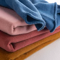 Hàng dệt kim cổ áo len cổ áo len cao cổ áo len đáy áo hoang dã áo len cashmere màu sô cô la áo len form rộng