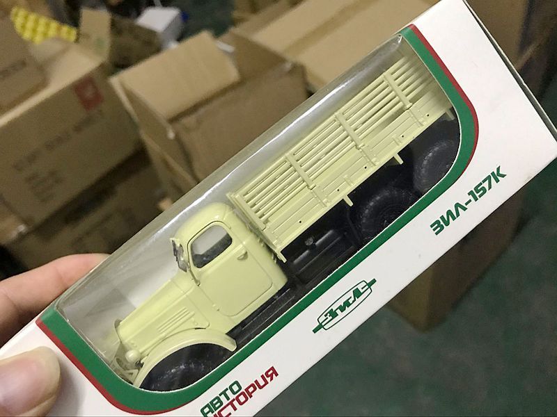 3Nv157k Desert Yellow1 : 43 alloy automobile Model The former Soviet Union Russia truck fire engine 1301 Collection a decoration truck