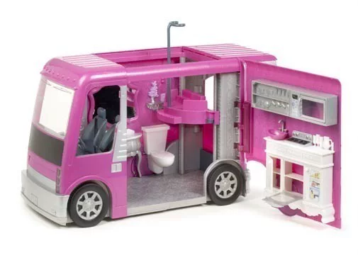 [Bratz On The Mic TourBus Бэйз кукла аксессуары вокальная передвижная сцена тур-автобус]