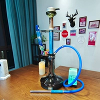 Синий с высоким содержанием дымового горшка+уголь перегородка (одиночный горшок)