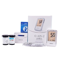 Ai OLE G-425-2 Глюкометр глюкозы в крови с 50 AIOLE G-425S Clood Glucose Test с иглой