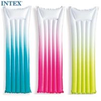 Оригинальная подлинная Intex Три узора взрослые надувные надувные кровать вода для пляжной прокладки