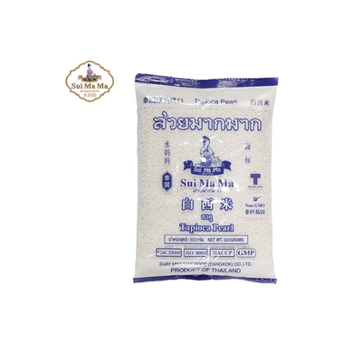 Shui Mama Brand Белое саго 500г импортировано из Таиланда