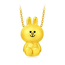 Серия друзей Chow Tai Fook Line, Kenie Rabbit Gold Gold Count R21479