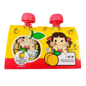 Желе для сосания Fujiya со вкусом желтого персика, 78 г*2