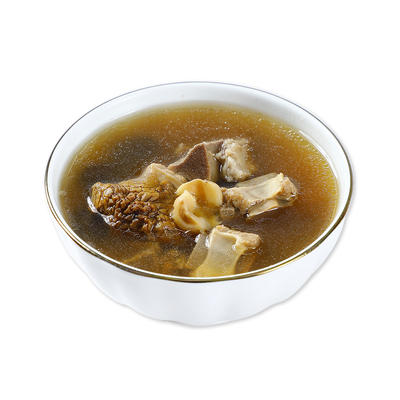 【Развернутые суп】 Абрикосовые ребра с ребрами Matsutake