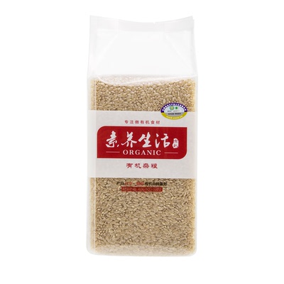 [素养生活 有机糙米 1kg]