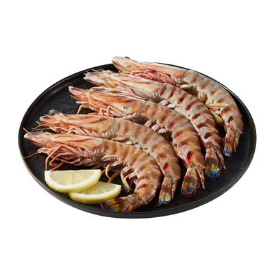 【Super Big Bull】 Donghai Cold Water Palm Palm Big Bamboo-Shrimp 6 штуки/группа (50-100 г/кусок)