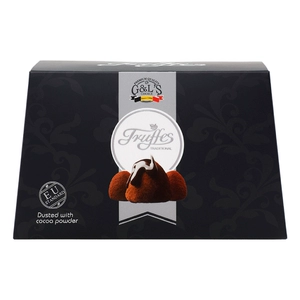 G&L Delphis Truffle Шоколадный черный традиционный 250 г*2, импортированный из Бельгии