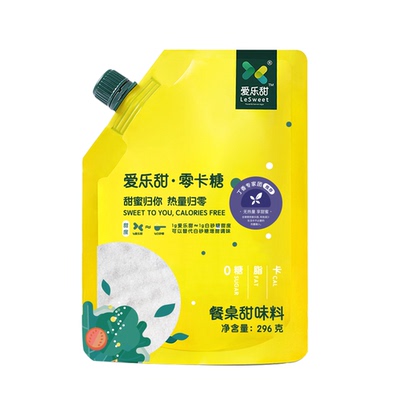 [爱乐甜 零卡糖 296g]
