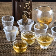 Nhật bản cốc trà thủy tinh ban đầu hướng dẫn sử dụng búa mắt thủy tinh chịu nhiệt cốc chén nước ly rượu vang thủy tinh trà bộ